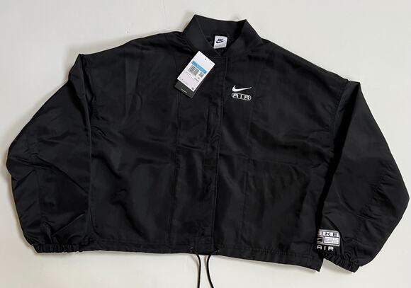 Nike Jackets & Blazers - Nike Air Oversized Woven Bomber Jacket Black FN1908-010 Women’s Size M